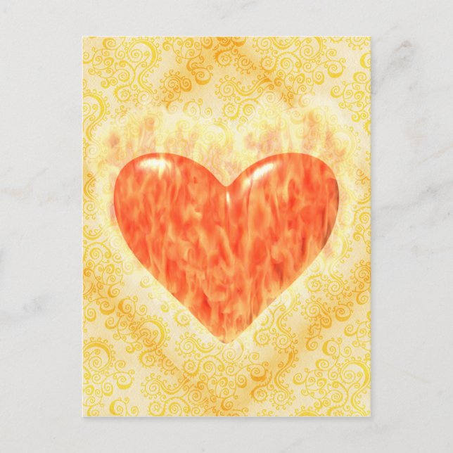 Carte Postale Brûlure (Devant)