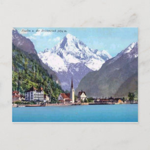 Carte Postale Brunnen, Lac Lucerne 1920