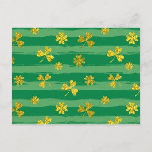 Carte Postale Brushstroke Lucky Pattern