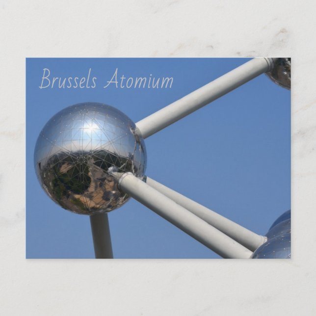 Carte postale Brussels Atomium (Devant)
