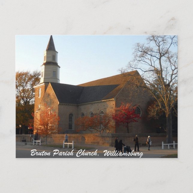 Carte Postale Bruton Parish Church, Williamsburg (Devant)