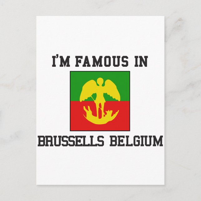 Carte Postale Bruxelles (Devant)