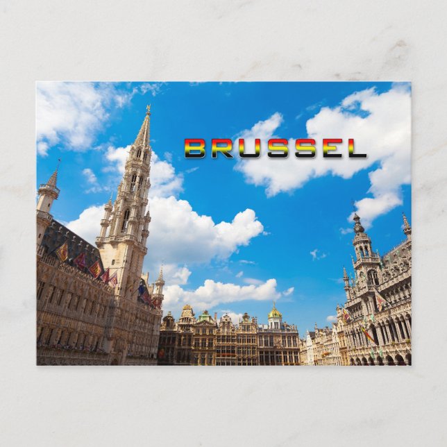 Carte Postale Bruxelles 01F (Devant)