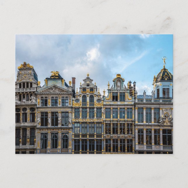Carte Postale Bruxelles, Belgique Grand Palais Façades (Devant)