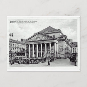 Carte Postale Bruxelles, Belgique Théâtre Royal