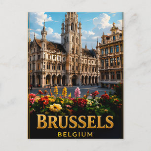 Carte Postale Bruxelles Exploration Culturelle Régionale