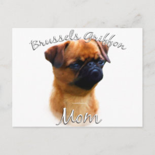 Carte Postale Bruxelles Griffon Mom 2