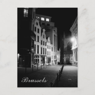 Carte Postale Bruxelles par nuit