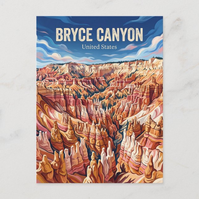 Carte Postale Bryce Canyon Utah (Devant)