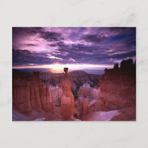 Carte Postale Bryce Canyon Utah National Park Thors Hammer Plaqu