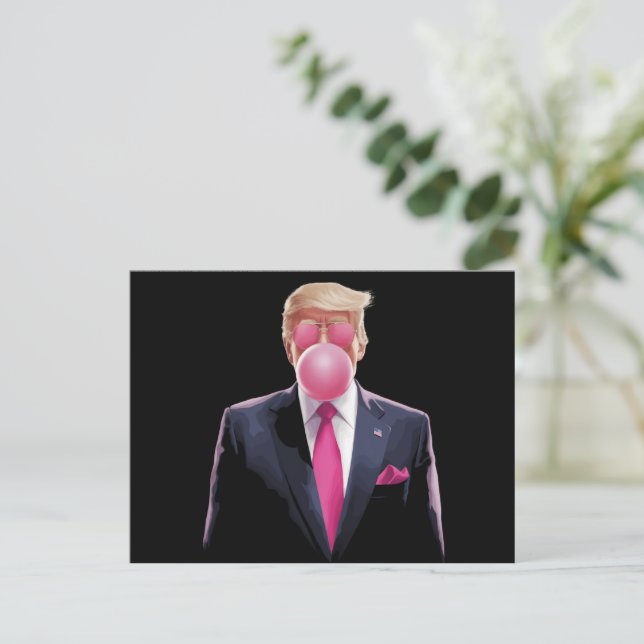 Carte Postale Bubbalgum Trump (Debout devant)