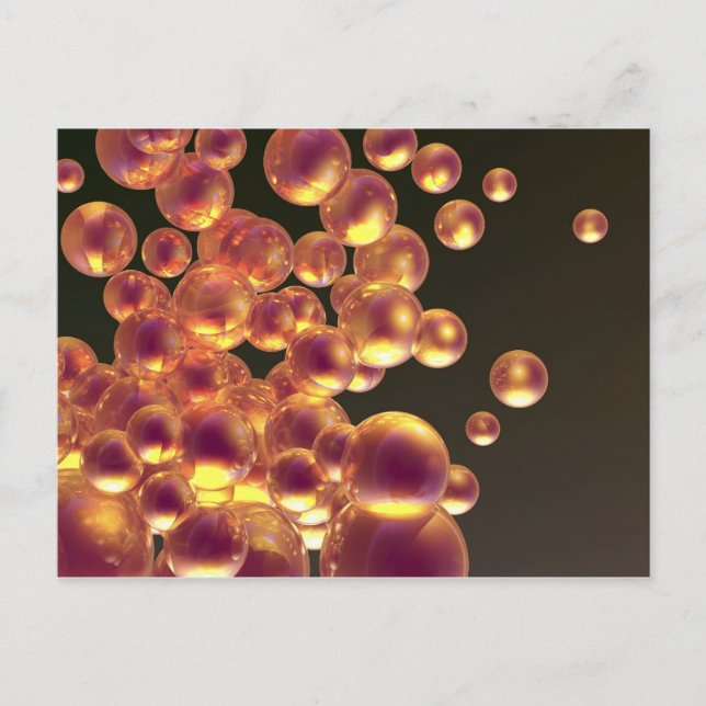 Carte Postale Bubbles (Devant)