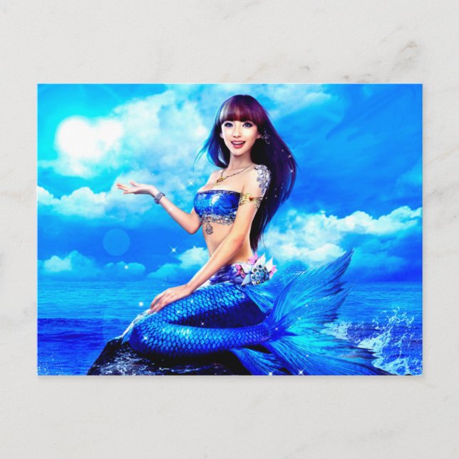 Carte Postale Bubly Mermaid (Devant)