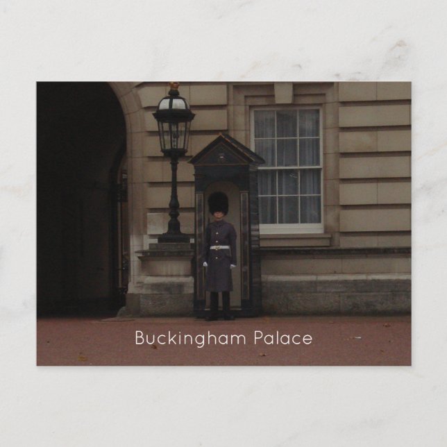 Carte postale Buckingham Palace (Devant)