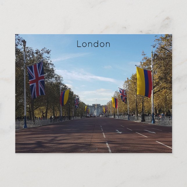 Carte postale Buckingham Palace (Devant)