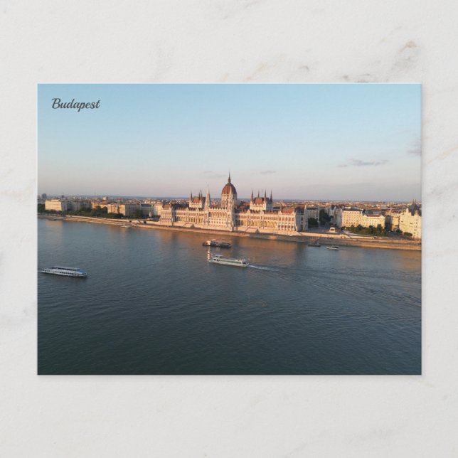 Carte Postale Budapest Hongrie (Devant)