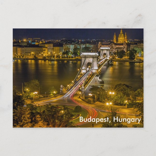 Carte Postale Budapest, Hongrie (Devant)