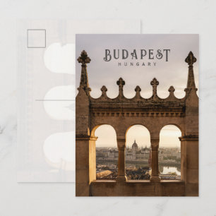 Carte Postale Budapest Hongrie Bastion des Pêcheurs voyage