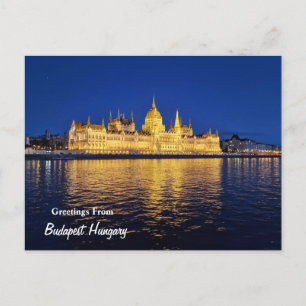 Carte Postale Budapest, Hongrie, Château de Buda, Château de Bud