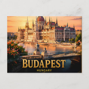 Carte Postale Budapest Hongrie Danube Escapade Urbaine 🗺️