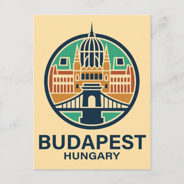 Carte Postale Budapest Hongrie Europe (Devant)