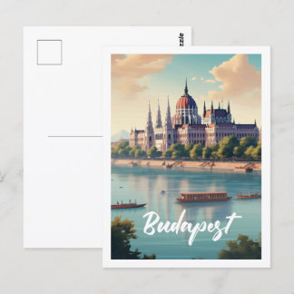 Carte Postale Budapest Hongrie Lieu de voyage célèbre