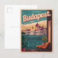 budapest hongrie vintage elizabeth bridge Cadeaux