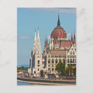 Carte Postale Budapest, le bâtiment du Parlement