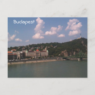 Carte Postale Budapest - Liberty Bridge et Gellert Hill