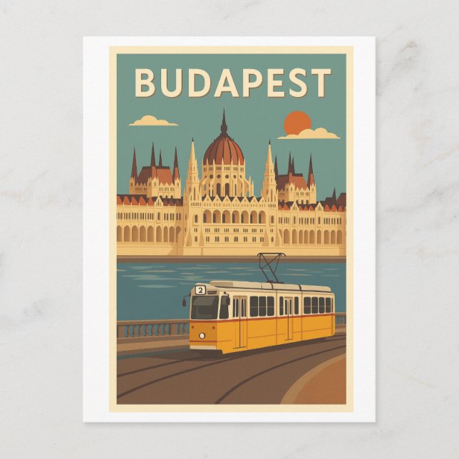 Carte Postale Budapest postcard (Devant)