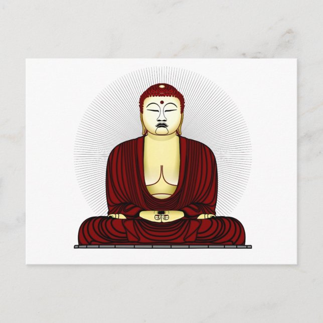 Carte Postale Budda Gautama Bouddha Siddhartha Gautama (Devant)