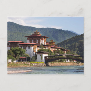 Carte Postale Buddhist Temple By River