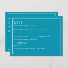 BUDGET Bondi Blue Monochrome Mariage