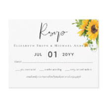 Budget Rustique Tournesols Mariage Sud