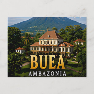 Carte Postale Buea Mont Cameroun et Hauts Plateaux Tropicaux
