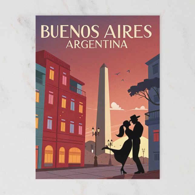 Carte Postale Buenos Aires (Créateur téléchargé)