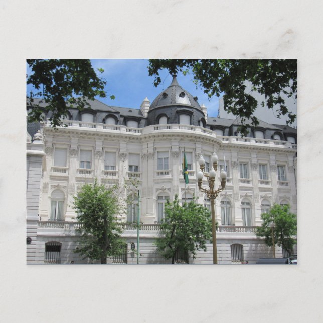 Carte Postale buenos aires architecture blanche (Devant)