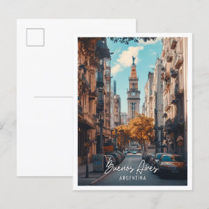 Carte Postale Buenos Aires Argentine Belle ville
