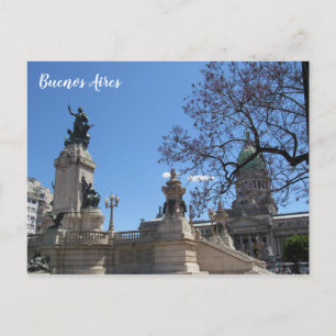 Carte Postale buenos aires congreso
