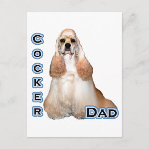 Carte Postale Buff Cocker Spaniel Papa 4