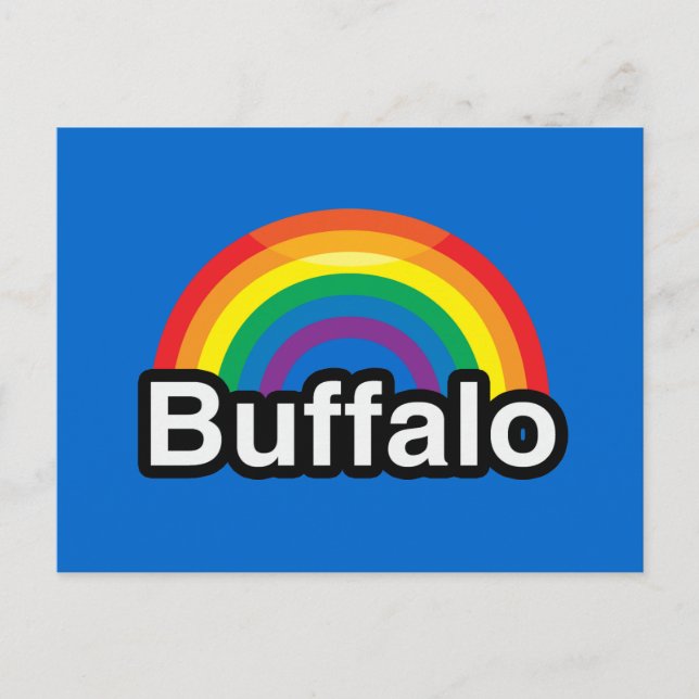 CARTE POSTALE BUFFALO (Devant)