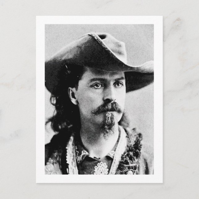 Carte Postale Buffalo Bill Cody Scout occidental Wild West Showm (Devant)