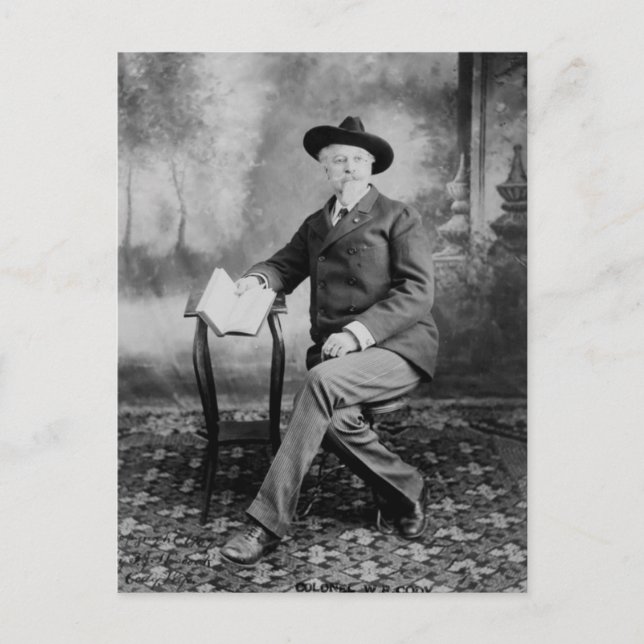 Carte Postale Buffalo Bill Cody Wild West Show (Devant)