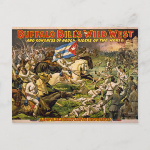 Carte Postale Buffalo Bill's Wild West