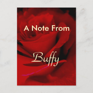 Carte Postale Buffy