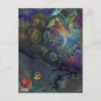 Carte Postale Bug va faire une promenade~~~~