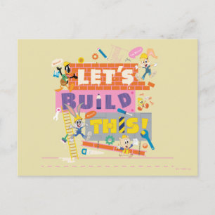 Carte Postale BUGS BUNNY BUILDERS™  Chantier "Construisons ensem