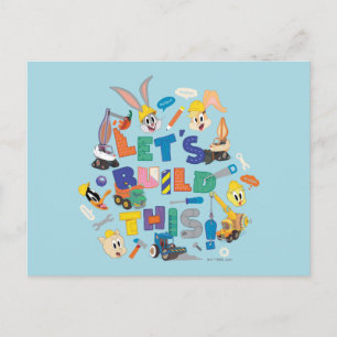 Carte Postale BUGS BUNNY BUILDERS™  Collage "Construisons Cela"