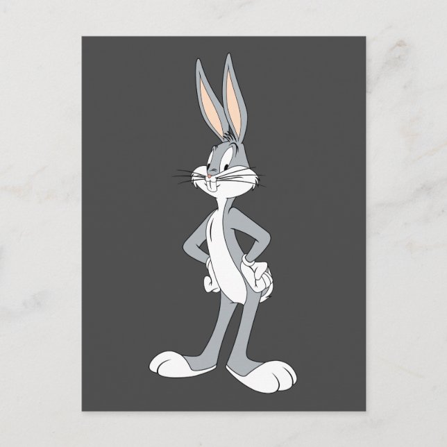 Carte Postale BUGS BUNNY™ | Mains sur les hanches (Devant)