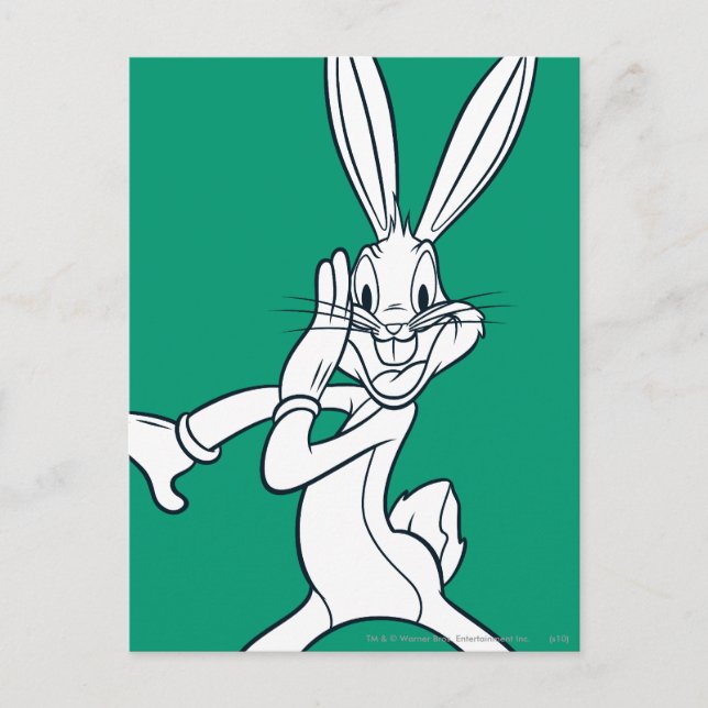 Carte Postale BUGS BUNNY™ Whispering (Devant)